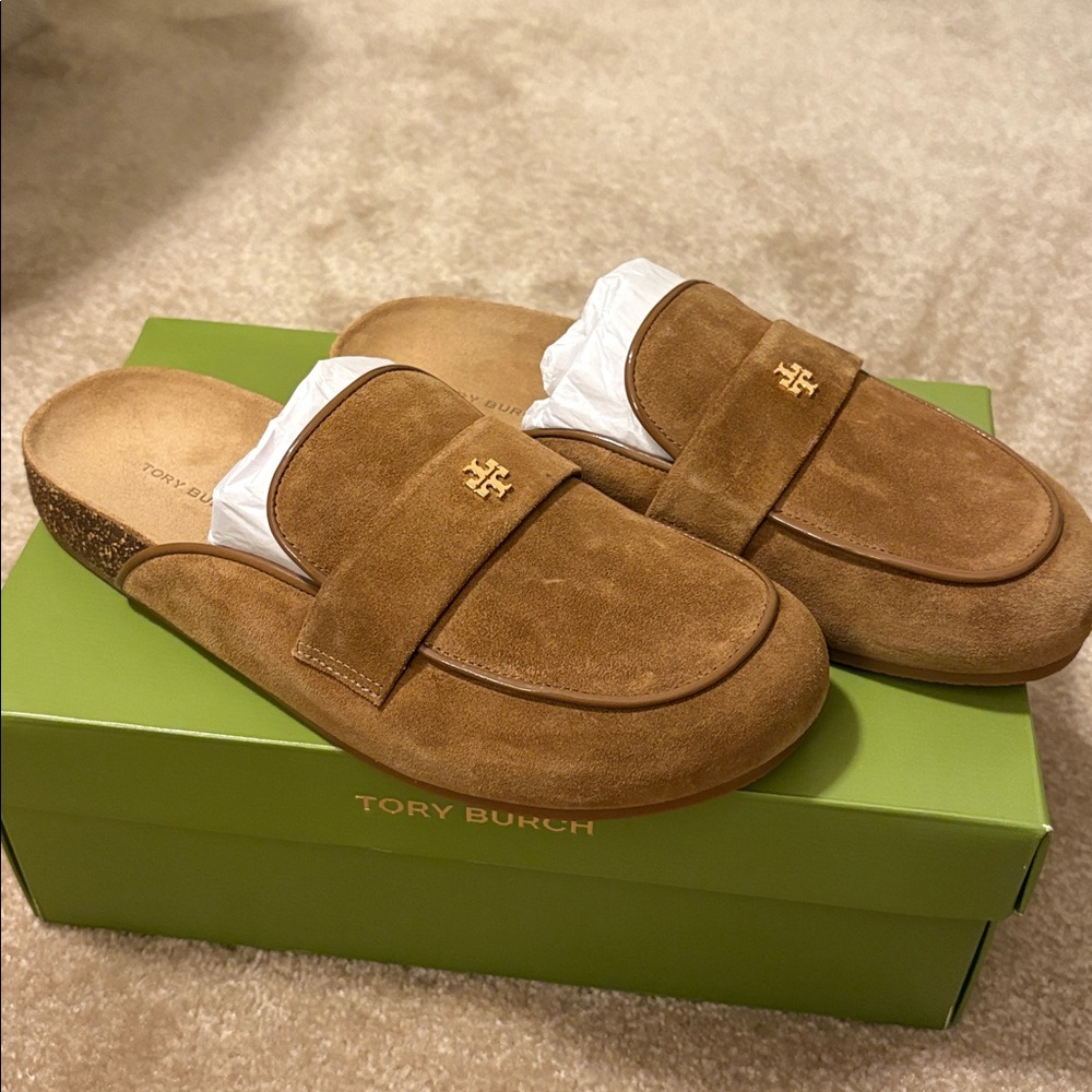 Tory Burch Everly Cork Mule - Picture 2 of 9